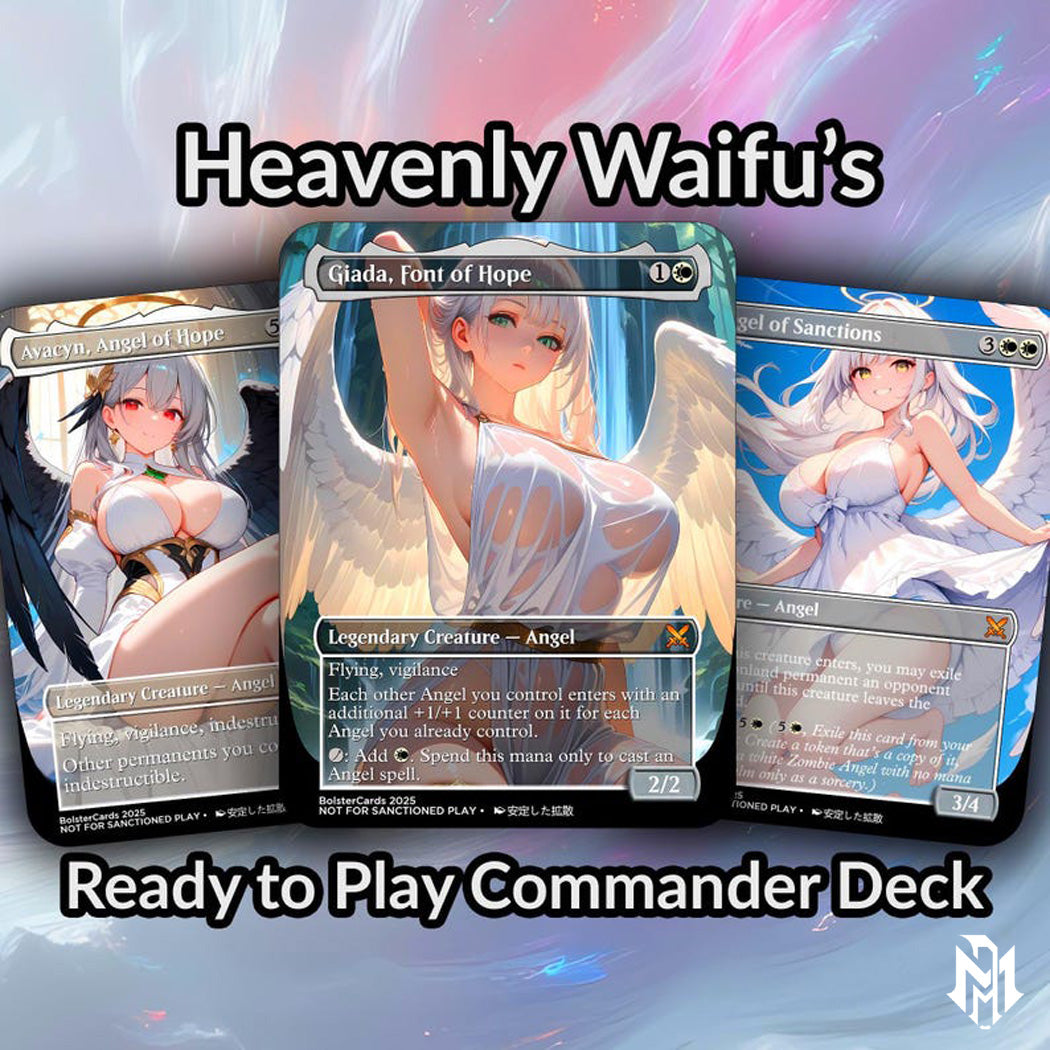 Giada, Font Of Hope Anime Style Waifu Tribal Commander Deck Special Edition Custom Fanmade Deck Art For EDH High Quality Cards 108 Cards