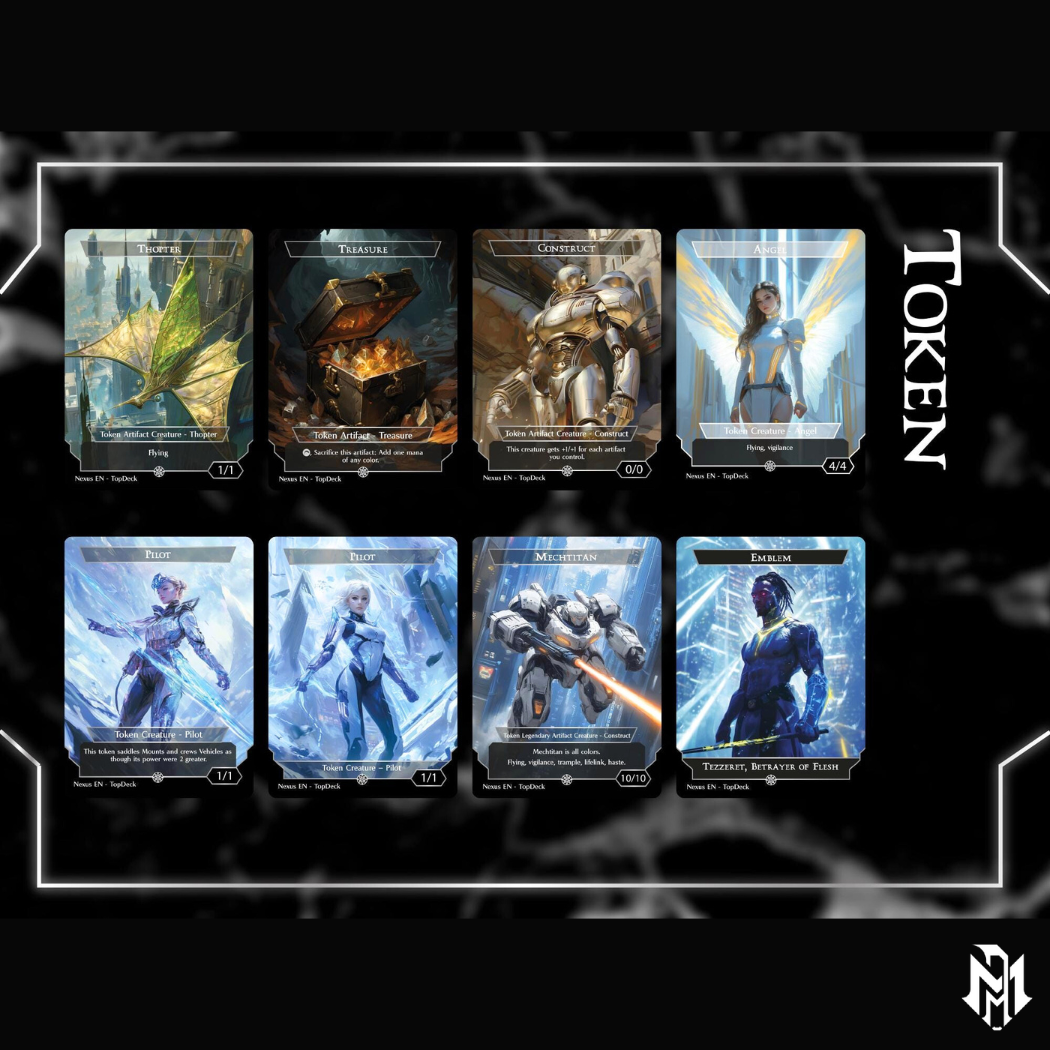 Shorikai Vehicles - Commander EDH Deck - With Tokens - MTG Full Proxy Deck, Altered Cards cEDH