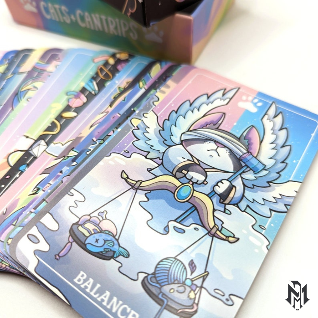 The "Cosmeows" Deck of Many Things | Dungeons and Dragons Tarot