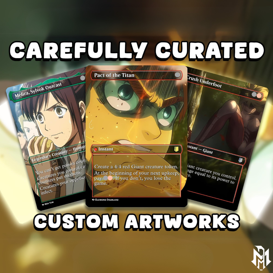 Walls Will Fall – An Attack on Titan EDH Commander Deck