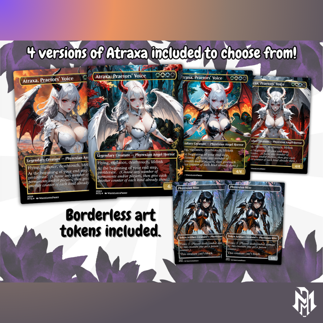 Atraxa Infect MTG Proxy Commander Deck