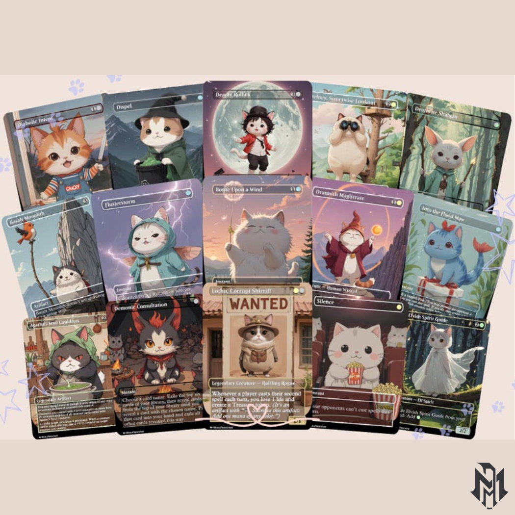 Tymna x Thrasios Proxy cEDH Commander Deck, 100 Cards + 8 Free Tokens | Cute Custom Full Art | MuraProxyArt