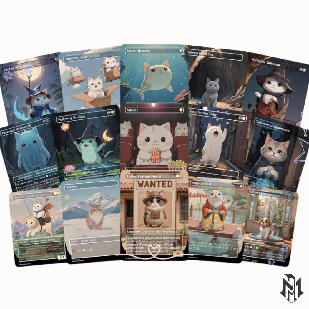 Mycotyrant Self Mill Proxy Commander Deck, 100 Cards + 6 Free Tokens | Cute Custom Full Art | MuraProxyArt