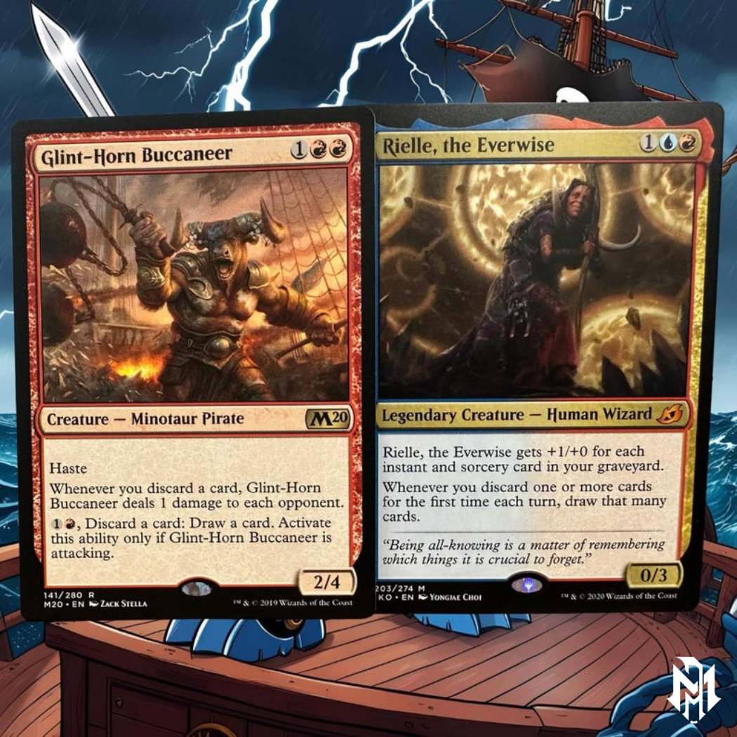 MTG Commander Deck EDH Deck Captain Howler, Sea Scourge 100 Magic Cards Custom Deck Izzet Discard Aetherdrift