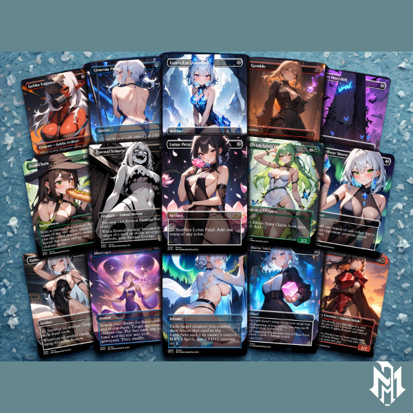 Flubs Commander Deck Flubs, the Fool CEDH Custom MTG Cards, Proxy Cards, Complete EDH Deck, Premium Quality