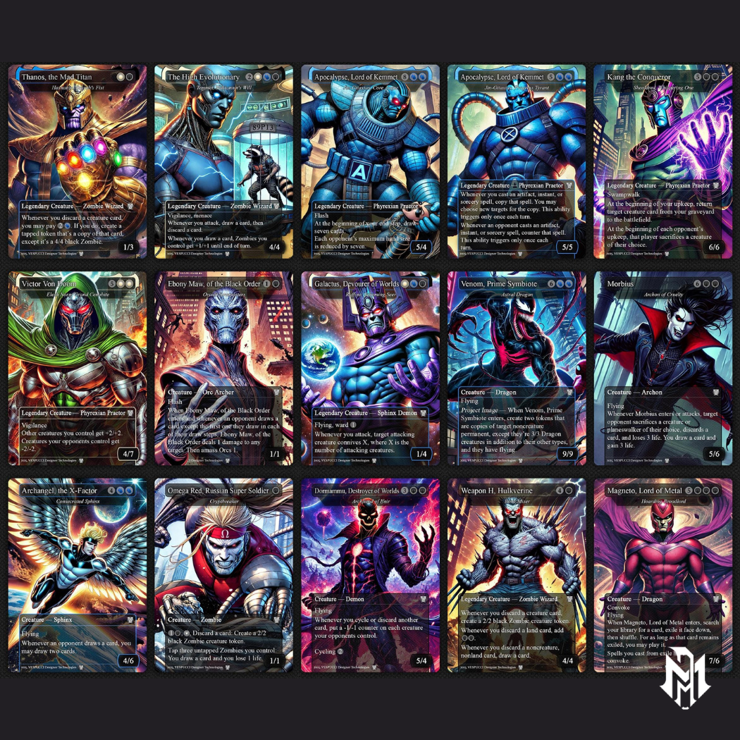 Hashaton the Scarab's Fist EDH Deck, 115 Cards, 15 Sideboard, Includes all major characters, Thanos and High Evolutionary Themed