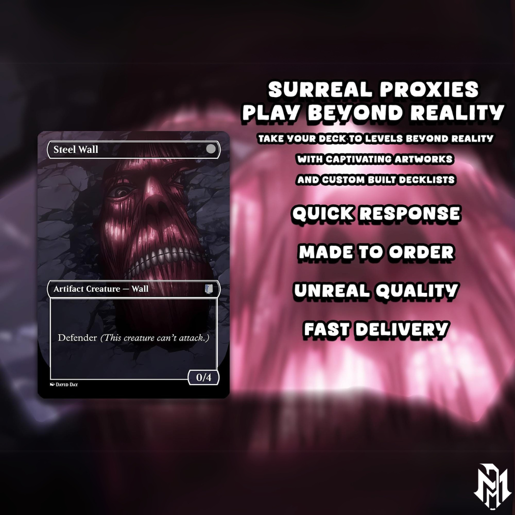 Walls Will Fall – An Attack on Titan EDH Commander Deck