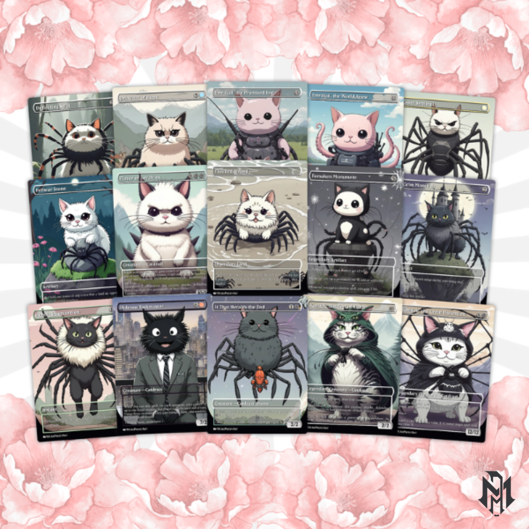Ulalek Catdrazi Meme Eldrazi Proxy Commander Deck, 100 Cards + 5 Free Tokens | Cute Custom Full Art | MuraProxyArt