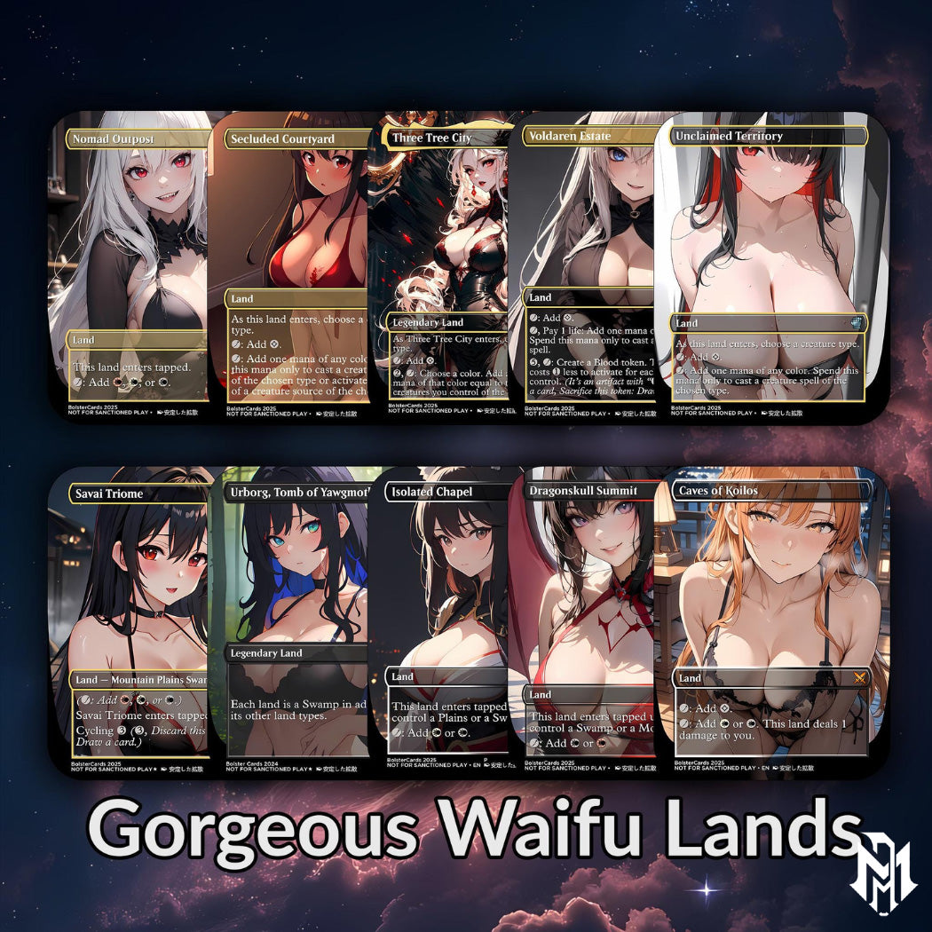 Edgar Markov Anime Style Waifu Tribal Commander Deck Special Edition Custom Fanmade Deck High Quality Cards 108 Cards