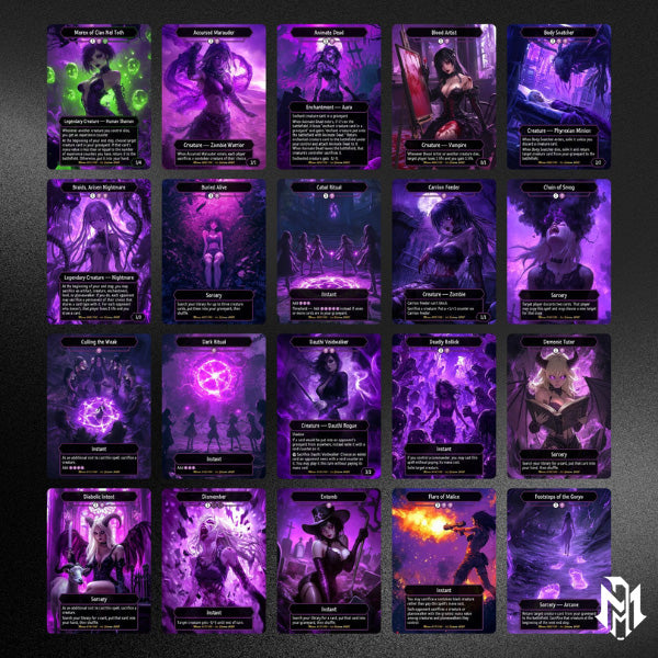 Meren Commander Graveyard Deck – Custom Cards for Casual Play