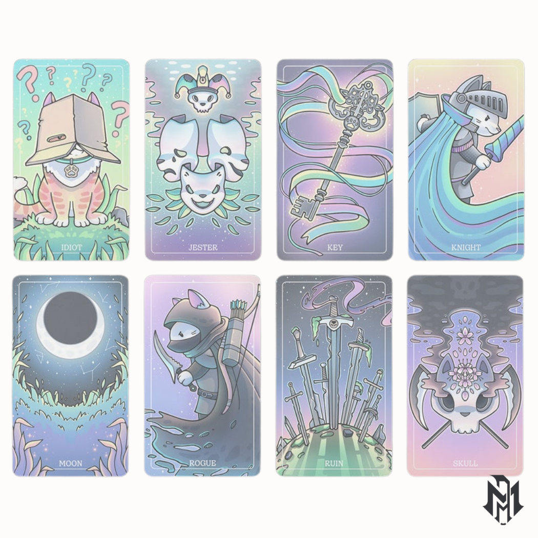 The "Cosmeows" Deck of Many Things | Dungeons and Dragons Tarot