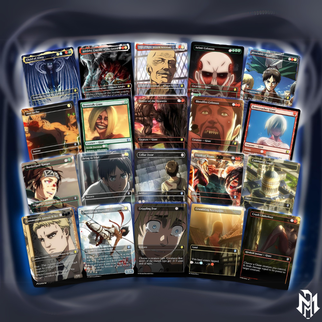 Walls Will Fall – An Attack on Titan EDH Commander Deck