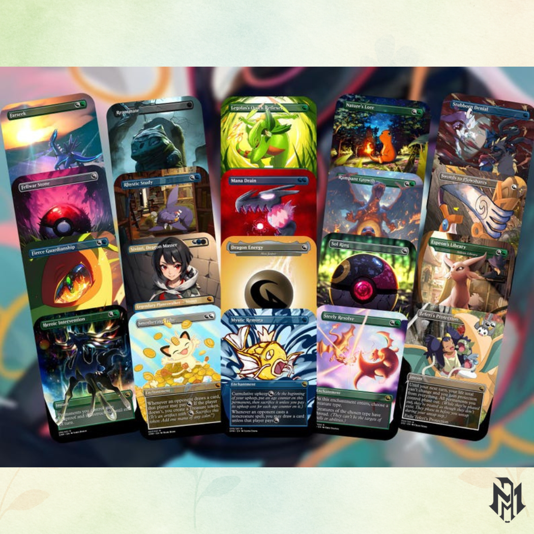 Ultimate Zelda MTG Commander Link & Triforce EDH Proxy Deck
