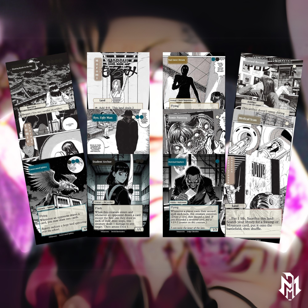 Junji Ito Deck - Tomie MTG Proxies - Commander Deck - Magic The Gathering - 100 Custom Cards Deck - CEDH