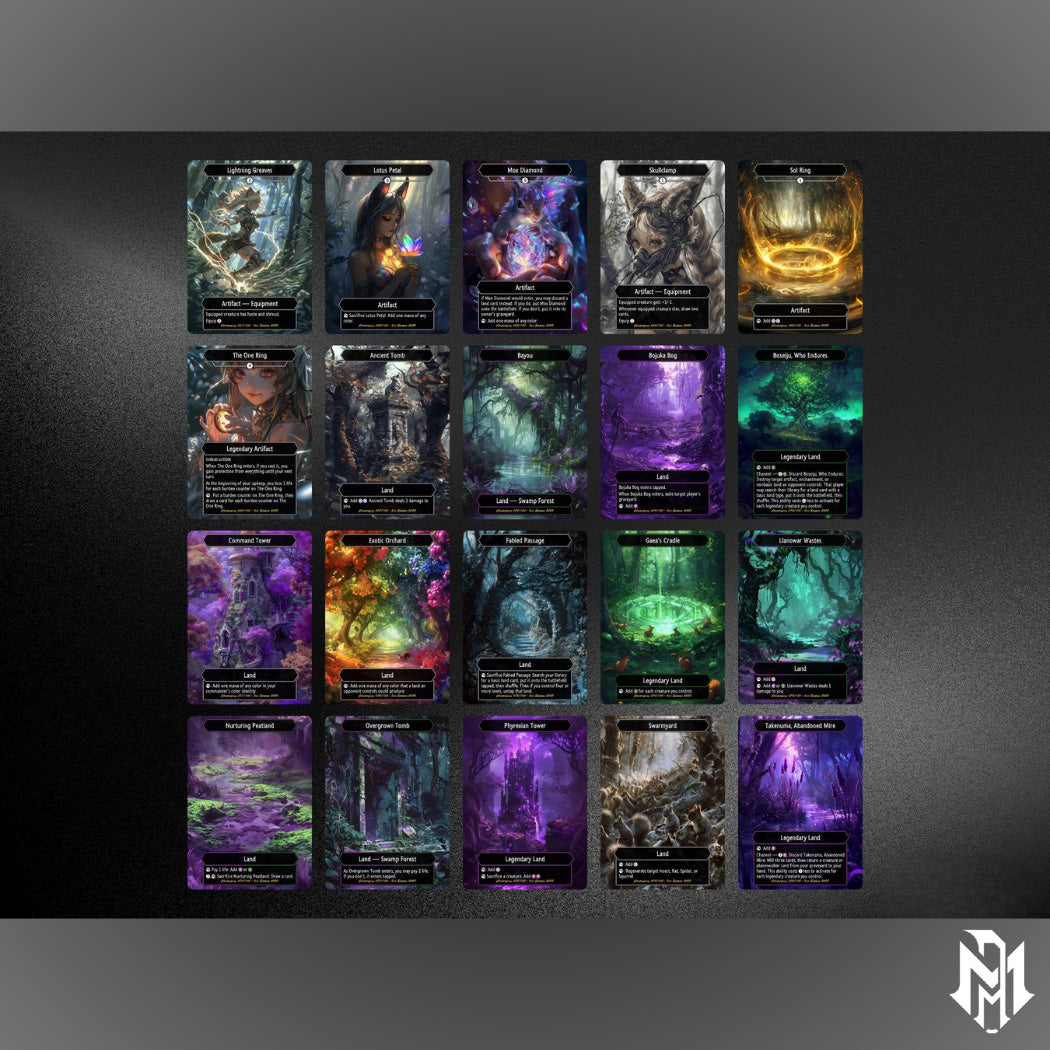 Chatterfang Commander Squirrel Deck – Custom Cards for Casual Play