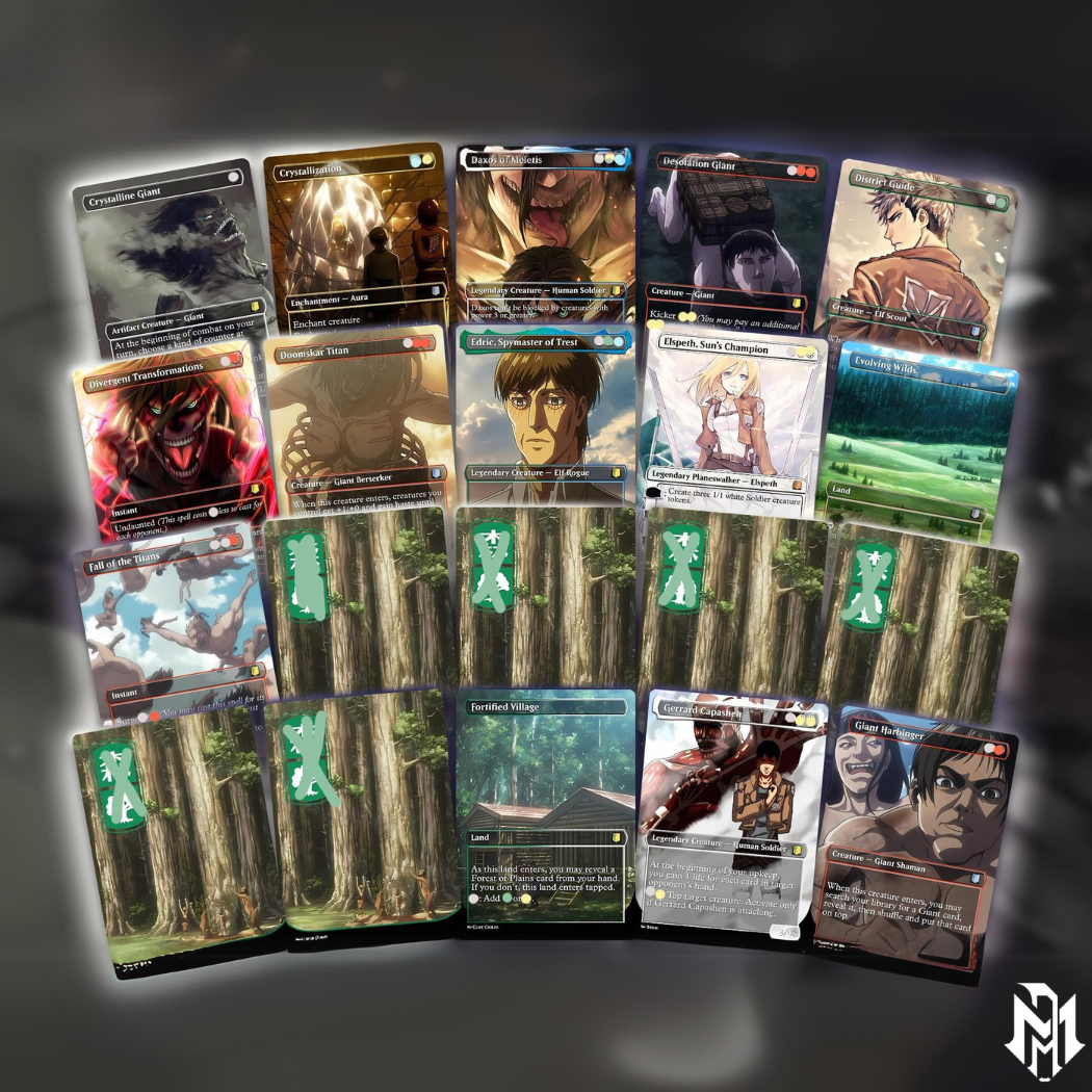 Walls Will Fall – An Attack on Titan EDH Commander Deck