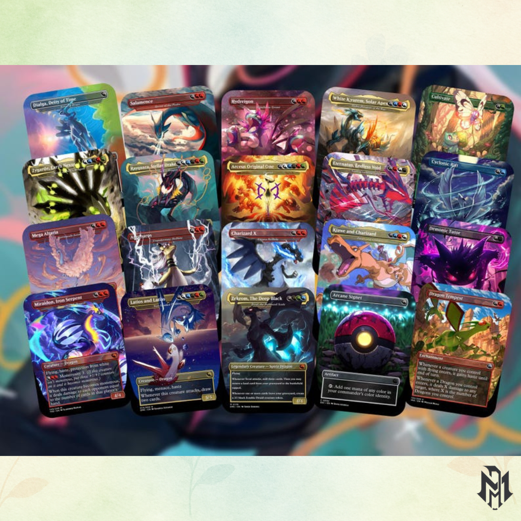 Ultimate Zelda MTG Commander Link & Triforce EDH Proxy Deck
