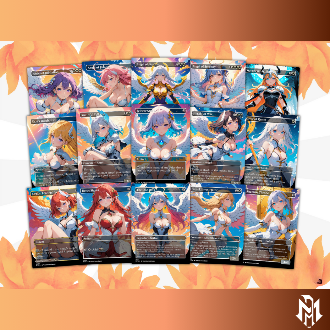 Aurelia Angels MTG Proxy Commander Deck