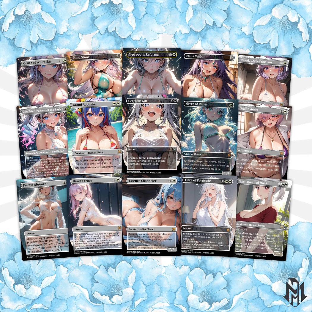 Elesh Norn Anime Style Waifu Commander Deck Special Edition Custom Fanmade Deck High Quality Cards 108 Cards