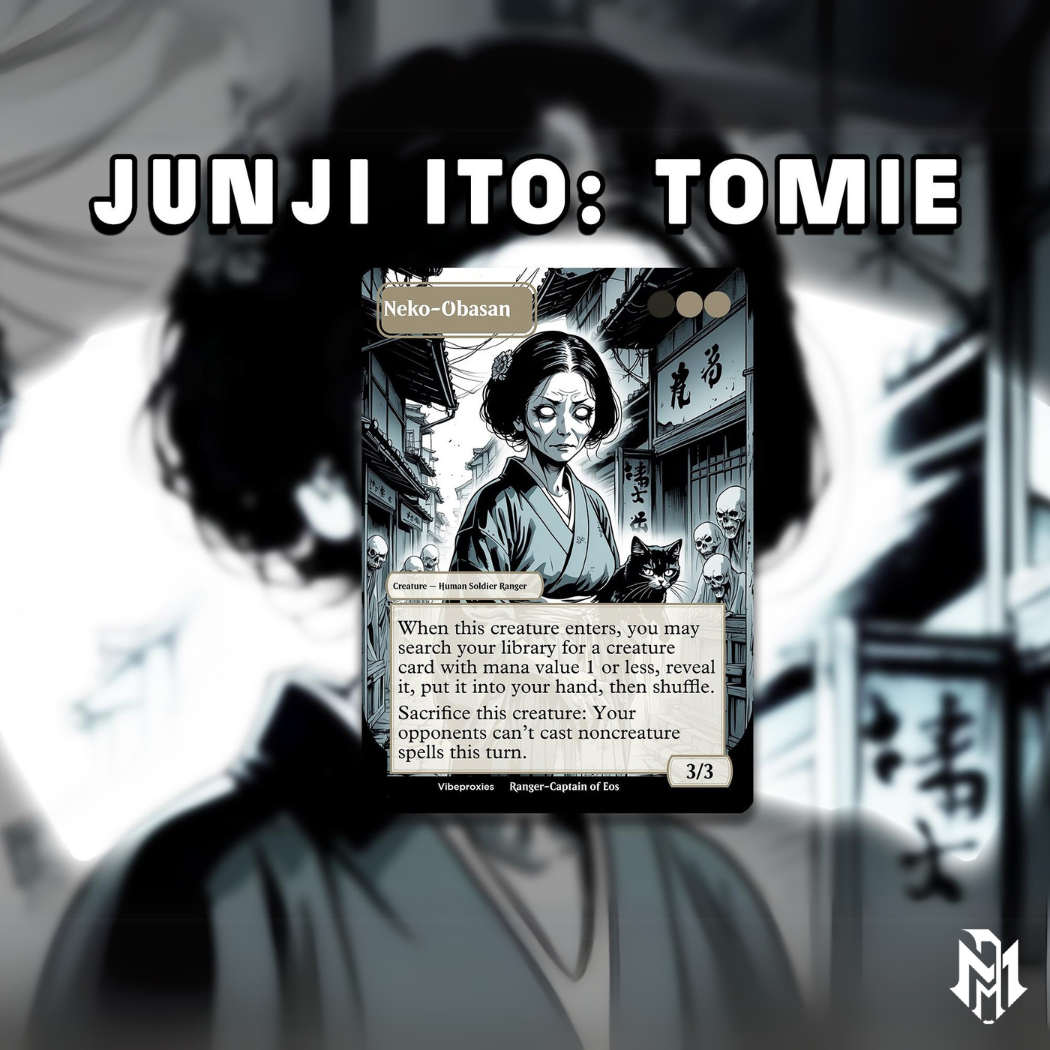 Junji Ito Deck - Tomie MTG Proxies - Commander Deck - Magic The Gathering - 100 Custom Cards Deck - CEDH