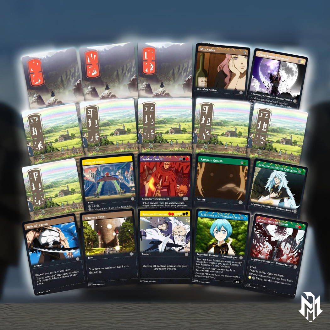 Black Bulls Commander Deck – Legendary Magic Unleashed