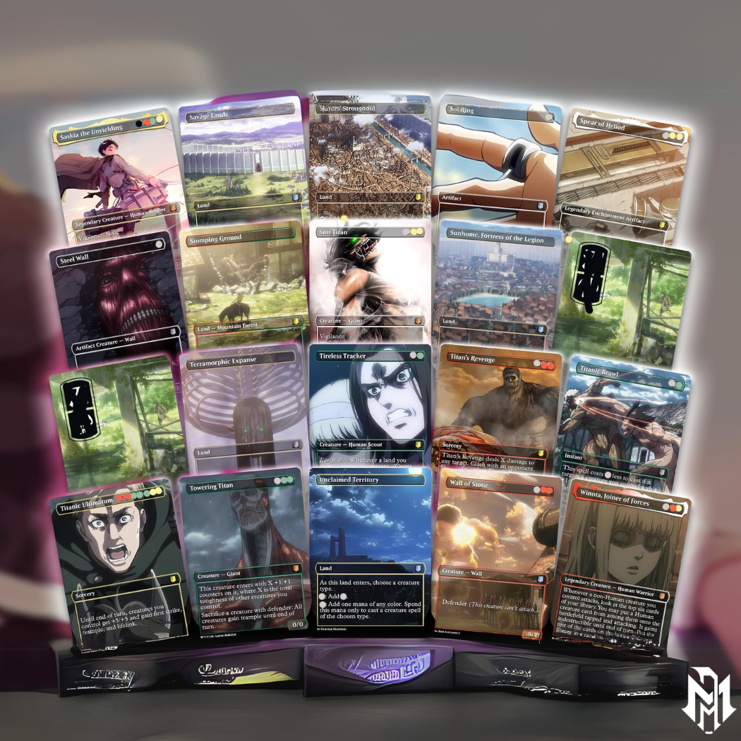 Walls Will Fall – An Attack on Titan EDH Commander Deck