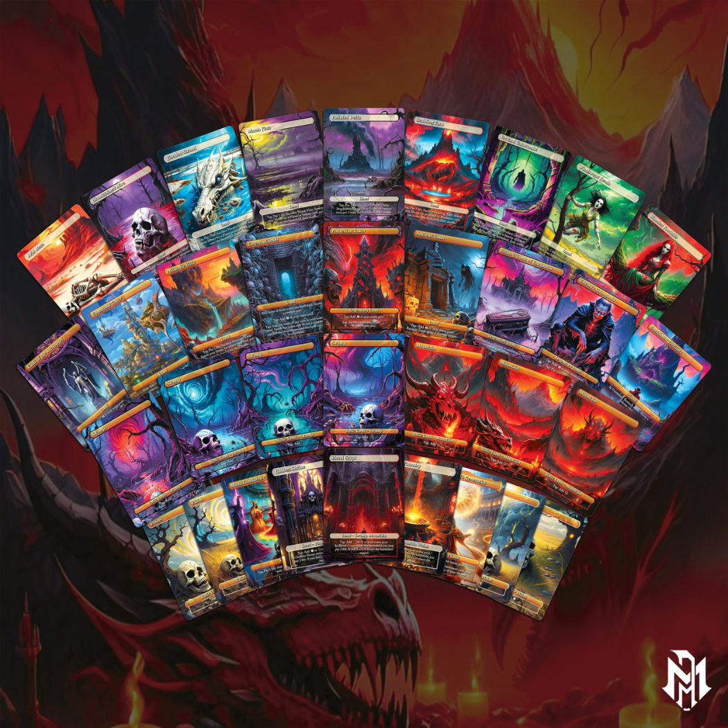 Vampire Commander Deck - Edgar Markov High Quality MTG Proxies for EDH, Full 100 Card Ready to Play Deck with Custom Art + Bonus