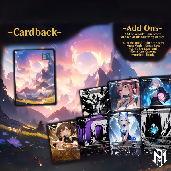 Flubs Commander Deck Flubs, the Fool CEDH Custom MTG Cards, Proxy Cards, Complete EDH Deck, Premium Quality
