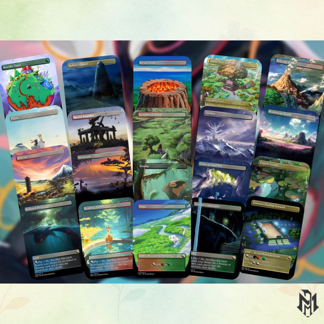 Ultimate Zelda MTG Commander Link & Triforce EDH Proxy Deck