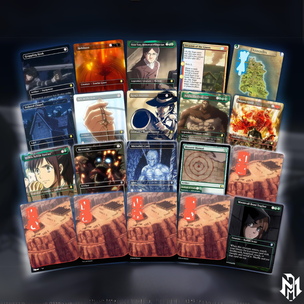 Walls Will Fall – An Attack on Titan EDH Commander Deck