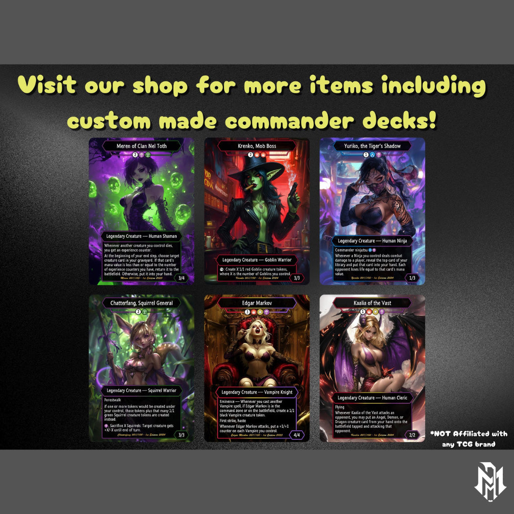 Krark Commander Coin Flip Deck – Custom Cards for Casual Play