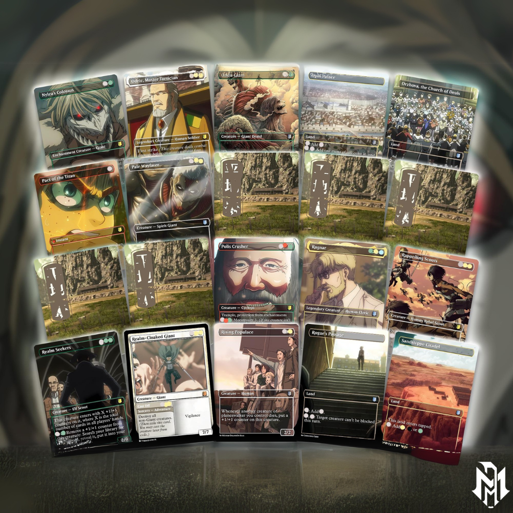 Walls Will Fall – An Attack on Titan EDH Commander Deck
