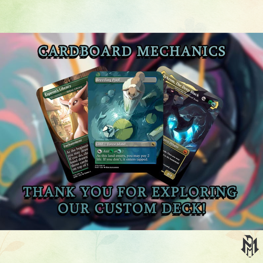 The Ur-Dragon EDH Proxy Deck - Pokémon Art, Tarkir Dragonstorm, Dragon Tribal Commander