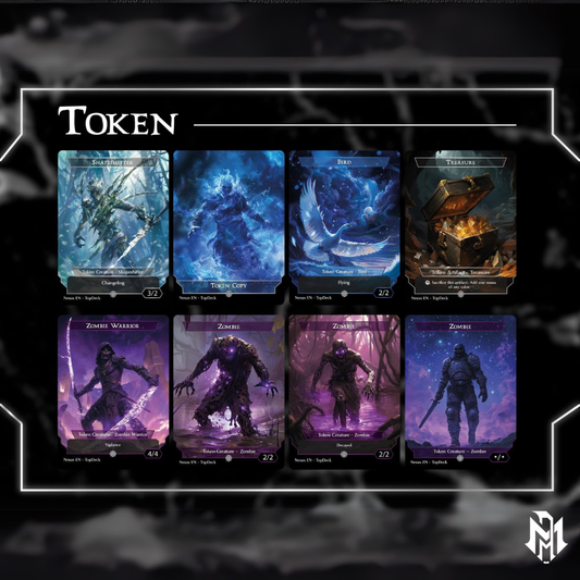 Temmet Zombies - Commander EDH Deck - With Tokens - MTG Full Proxy Deck, Altered Cards cEDH