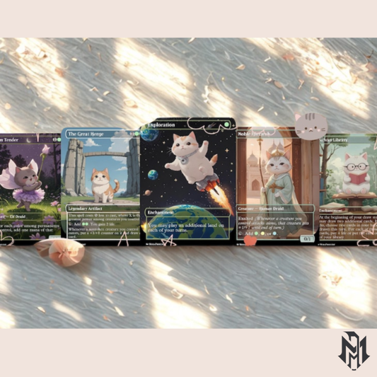 Green Commander Staples - Cute Proxy | Custom Alter Full Art Card | Commander EDH | MuraProxyArt