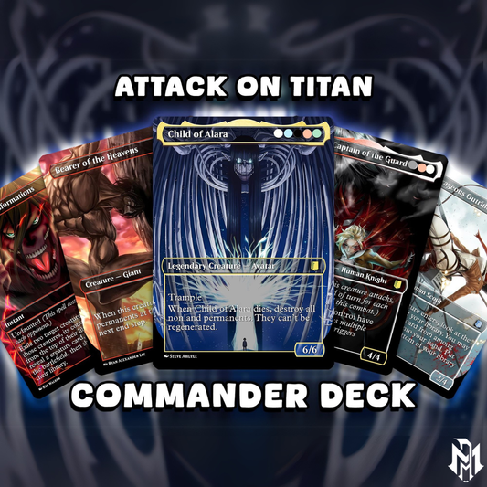 Walls Will Fall – An Attack on Titan EDH Commander Deck