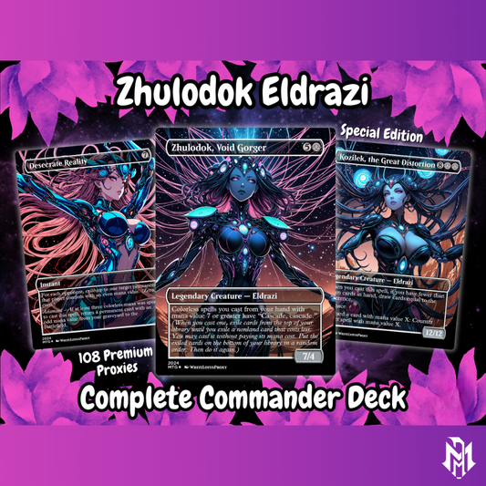 Zhulodok Eldrazi MTG Proxy Commander Deck