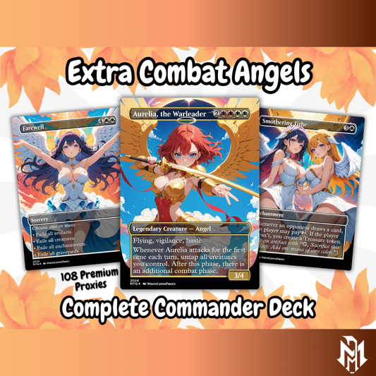 Aurelia Angels MTG Proxy Commander Deck