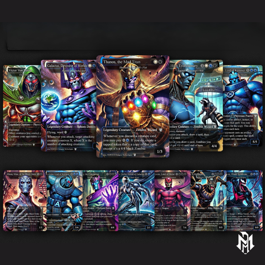 Hashaton the Scarab's Fist EDH Deck, 115 Cards, 15 Sideboard, Includes all major characters, Thanos and High Evolutionary Themed