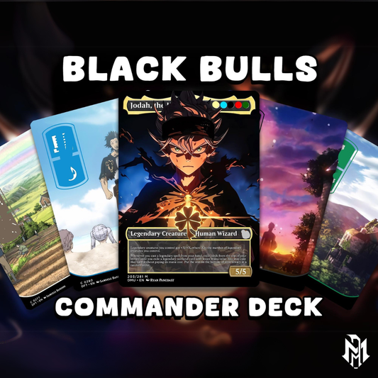 Black Bulls Commander Deck – Legendary Magic Unleashed