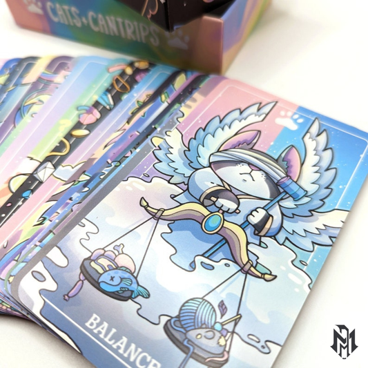 The "Cosmeows" Deck of Many Things | Dungeons and Dragons Tarot