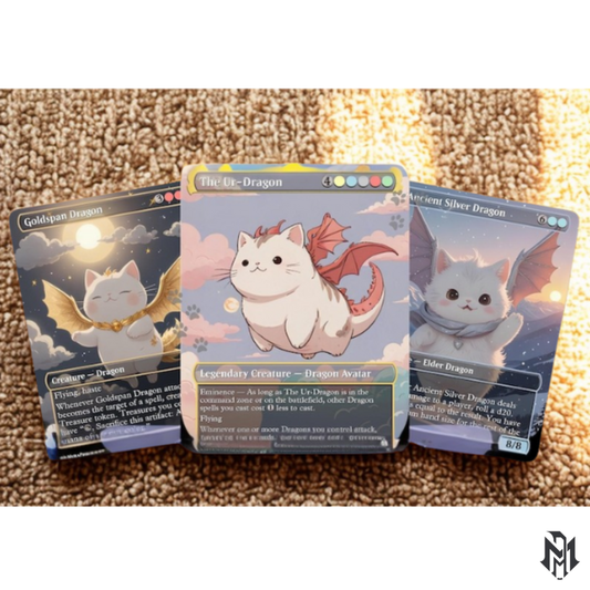 Ur-Dragon Proxy Commander Deck, 100 Cards + 8 Free Tokens | Cute Custom Full Art | MuraProxyArt