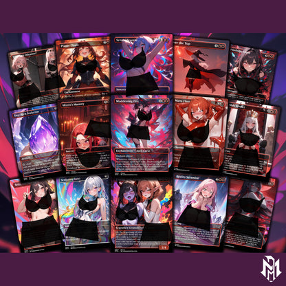 Chaos Commander Deck Zurzoth Custom MTG Cards Premium Proxy Cards Complete EDH Deck Premium Quality
