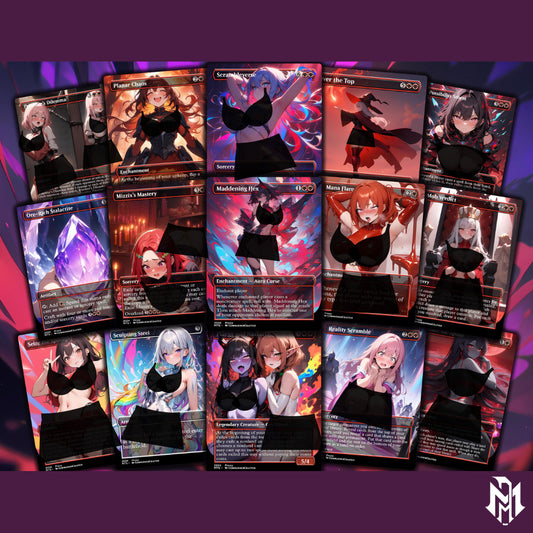 Chaos Commander Deck Zurzoth Custom MTG Cards Premium Proxy Cards Complete EDH Deck Premium Quality