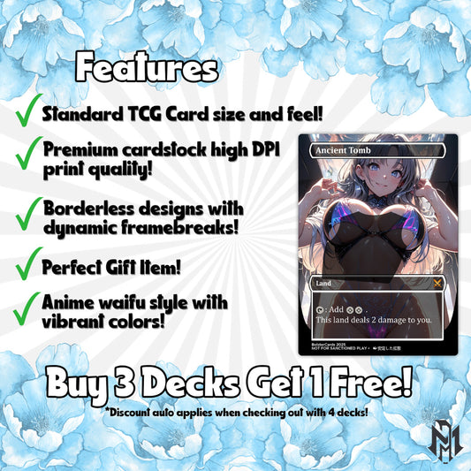 Elesh Norn Anime Style Waifu Commander Deck Special Edition Custom Fanmade Deck High Quality Cards 108 Cards