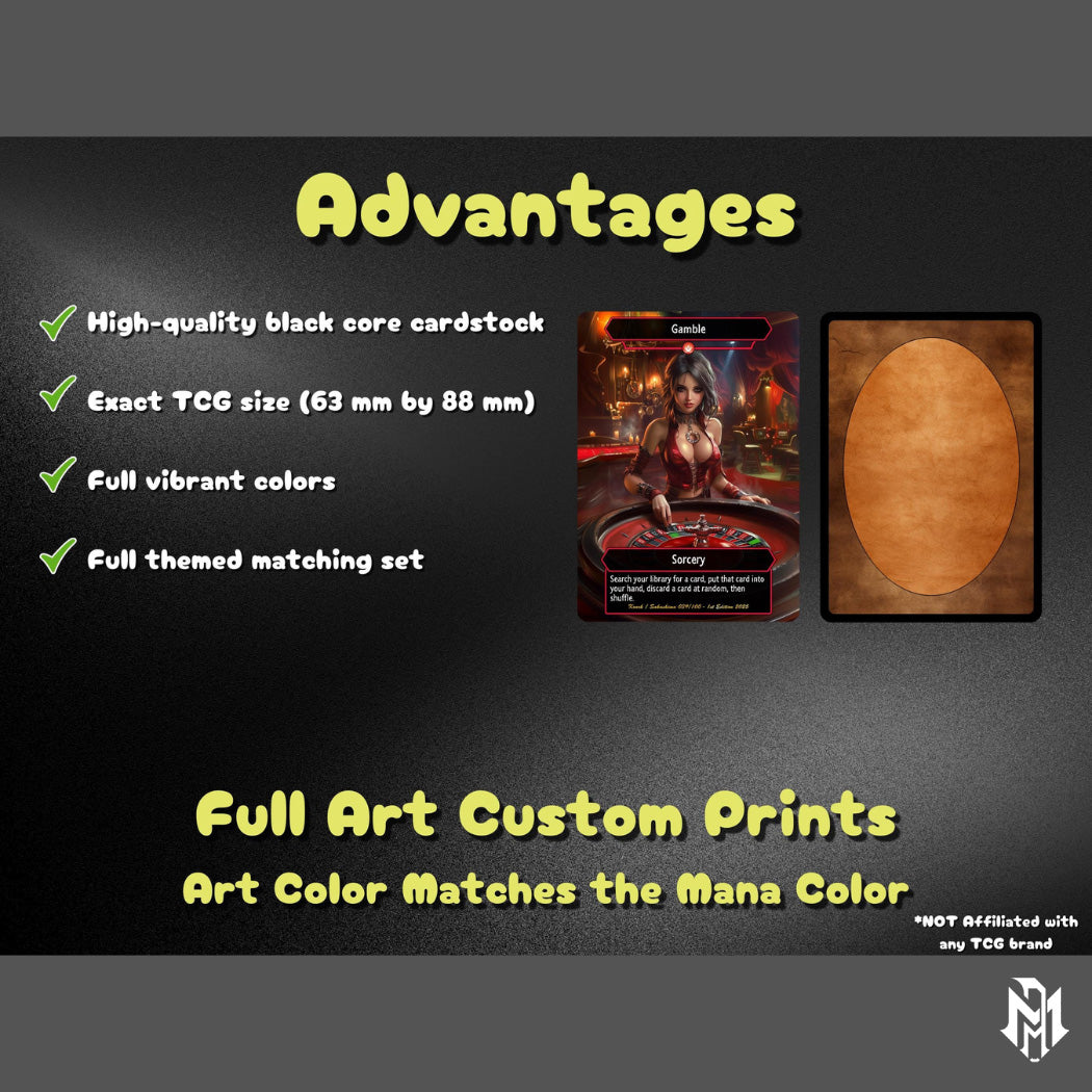 Krark Commander Coin Flip Deck – Custom Cards for Casual Play