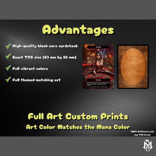 Krark Commander Coin Flip Deck – Custom Cards for Casual Play