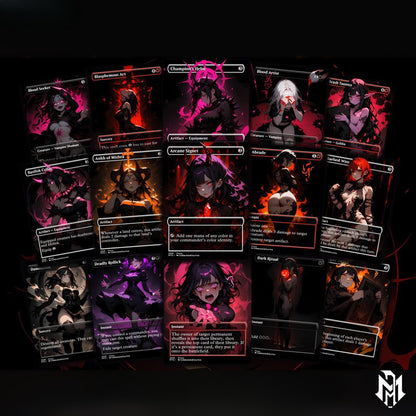 Valgavoth Commander Deck Valgavoth harrower of souls Complete EDH Deck Fanmade Deck