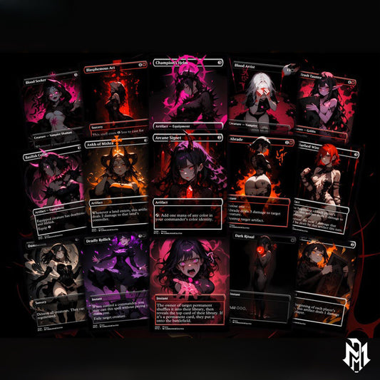 Valgavoth Commander Deck Valgavoth harrower of souls Complete EDH Deck Fanmade Deck