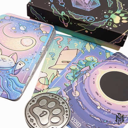 The "Cosmeows" Deck of Many Things | Dungeons and Dragons Tarot